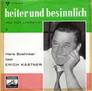 7inch Vinyl Single - Hans Söhnker Liest Erich Kästner - Hans Soehnker Liest Erich Kästner