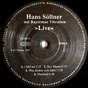 LP - Hans Söllner Mit Bayerman Vibration - Live