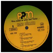 LP - Hans Söllner - Wos Reimt Se Scho Auf Nicki...