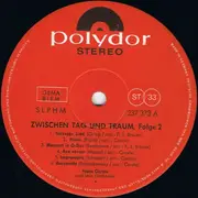 LP - Hans Carste Und Sein Orchester - Zwischen Tag Und Traum, Folge 2