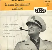 7'' - Hans Albers - In Einer Sternennacht Am Hafen