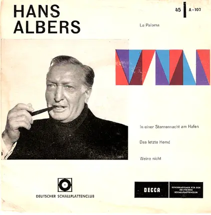 Hans Albers - La Paloma