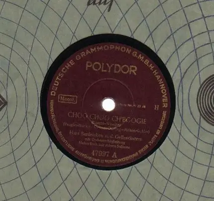 Hans Bardeleben, Heinz Both - Choo Choo Ch'Boogie/ Chattanooga Choo-Choo