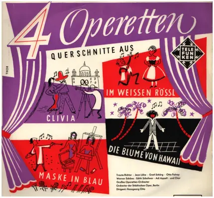 Hansgeorg Otto - Vier Operetten