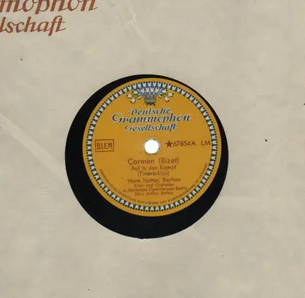 Hans Hotter - Carmen/ Bajazzo