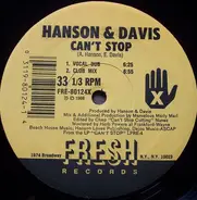 Hanson & Davis - Can't Stop