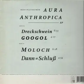 Hans Platzgumer - Aura Anthropica EP 1