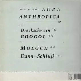 Hans Platzgumer - Aura Anthropica EP 1