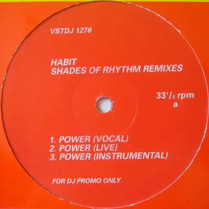 Habit - Power (Shades Of Rhythm Remixes)