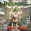 LP - Haemorrhage - Hospital Carnage - green splatterd pressing