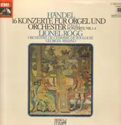 LP - Händel - Lionel Rogg - 16 Konzerte für Orgel & Orch. Folge1 Konzerte 1-4 - Quadrophonic