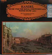 LP - Händel - Music for the royal fireworks suite, water music suite,, RCA Victor Symph Orch, Stokowski