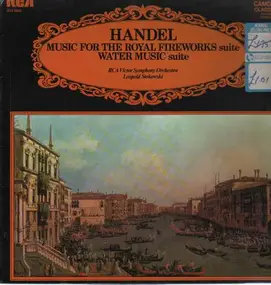 Georg Friedrich Händel - Music for the royal fireworks suite, water music suite,, RCA Victor Symph Orch, Stokowski
