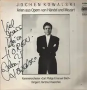 LP - Händel / Mozart - Arien Aus Opern Von Händel Und Mozart - Signed