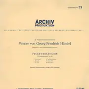 10'' - Händel - Feuerwerksmusik, Berliner Philh, Fritz Lehmann