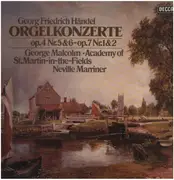 LP - Händel - Orgelkonzerte op.4 Nr.5 & 6 - op.7 Nr.1 & 2