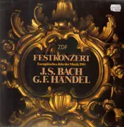 LP - Händel / Bach / Kölner Rundfunk Sinfonie Orchetser unter Gary Bertini - ZDF Festkonzert - Gatefold