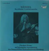 LP - Händel - Berühmte Cembalowerke, Eberhard Kraus auf histor. Instrumenten