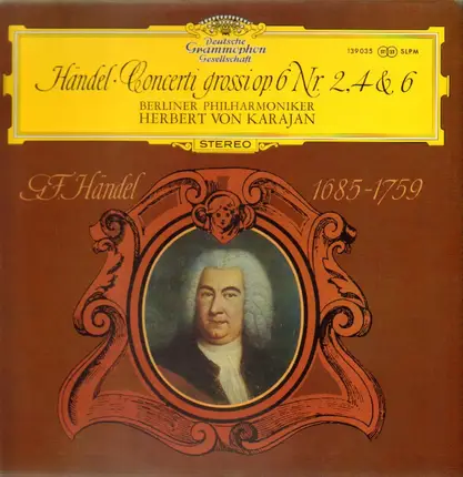 Händel (Karajan) - Concerti grossi op. 6 Nr.2, 4 & 6
