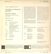 LP - Händel/ Das Collegium Aureum, H. Lukomska - Silete venti - Ouvertüre zum Oratorium Joseph