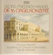 LP-Box - Händel - Die 16 Orgelkonzerte,, G. Malcolm, Marriner, St.Martin