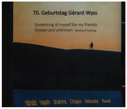 Händel / Haydn / Brahms a.o. - Suite Nr. 3 / Sonate in Es-dur / Drei Inermezzi Op. 117 a.o.