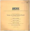 LP - Händel - Suites for Harpsichord Nos. 5, 7 & 8 - Gatefold