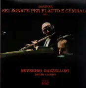 LP - Händel - Sei Sonate Per Flauto E Cembalo, Op. 1