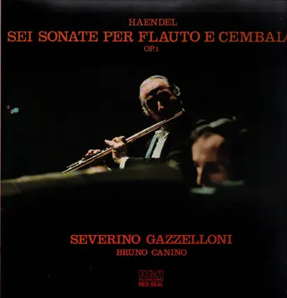 Händel - Sei Sonate Per Flauto E Cembalo, Op. 1