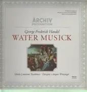 LP - Händel - Water Musick (August Wenzinger) - gatefold sleeve