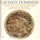 LP - Händel, Bach, Haydn, Mozart, Beethoven, Dvorak, Brahms - Laudate Dominum / Richter, Jochum, Karajan - Booklet