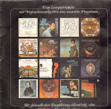Händel / Bach / Hayd / Mozart - P.P. Kelen Musikprogramm: Barock & Klassik