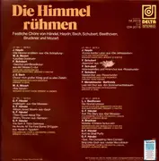 Double LP - Händel, Haydn, Bach, Schubert,.. - Die Himmel Rühmen