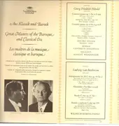 LP - Händel,Ludwig Van Beethoven/ A. Wenzinger, W. Kempff, E. Müller - Aus Klassik und Barock - Musik von Beethoven und Händel - tulip rim