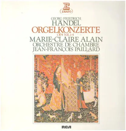 Händel - Orgelkonzerte Op. 4 Nr. 1-4