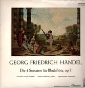 LP - Händel - Die 4 Sonaten Für Blockflöte, Op. 1