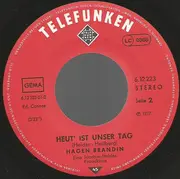 7inch Vinyl Single - Hagen Brandin - Grüße An Adeline