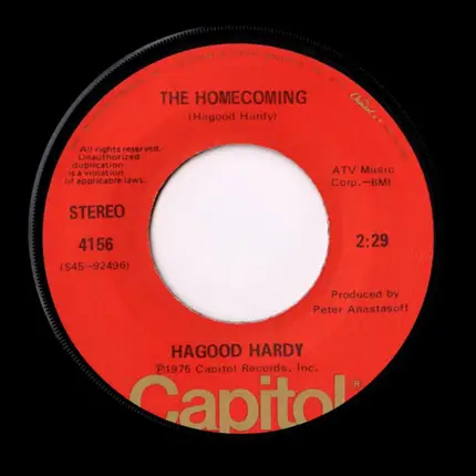 Hagood Hardy - The Homecoming / Quorum
