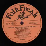 LP - Hai & Topsy Frankl - Jiddische Arbeiter Und Widerstandslieder