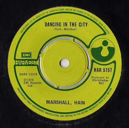 Hain Marshall - Dancing in the city