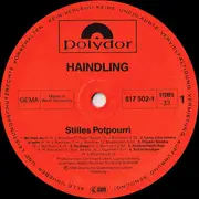 LP - Haindling - Stilles Potpourri