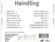 CD - Haindling - Weiss