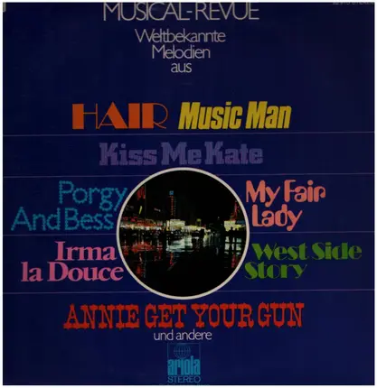 Hair, Music Man, Porgy and Bess a.o. - Musical-Revue