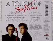 CD - Hajo Hoffmann , Jörg Widmoser - A Touch Of Jazz Violins