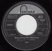 7inch Vinyl Single - Hajo - Dong Dong Diki Diki Dong / M'Lady Molly O'Dean
