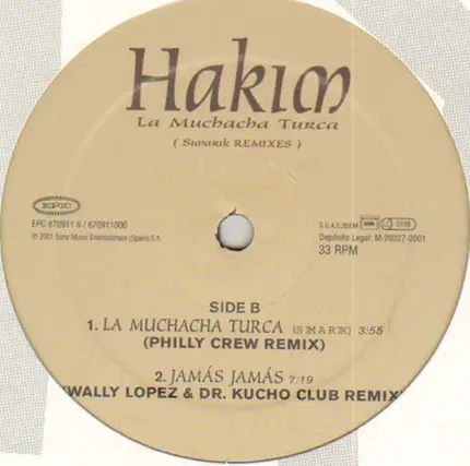 Hakim - La Muchacha Turca