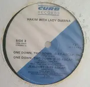 12inch Vinyl Single - Hakim Stokes With Lady DiAnna - One Down, Two Down