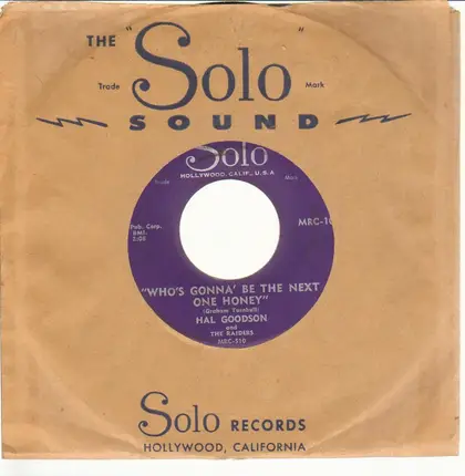 Hal Goodson & The Raiders - Later Baby
