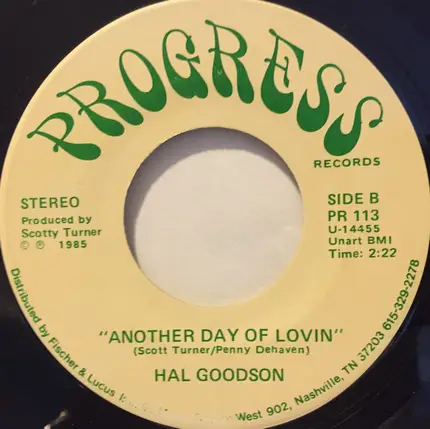 Hal Goodson - A Few Good Women / Another Day Of Lovin