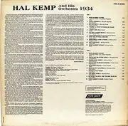 LP - Hal Kemp And His Orchestra - 1934